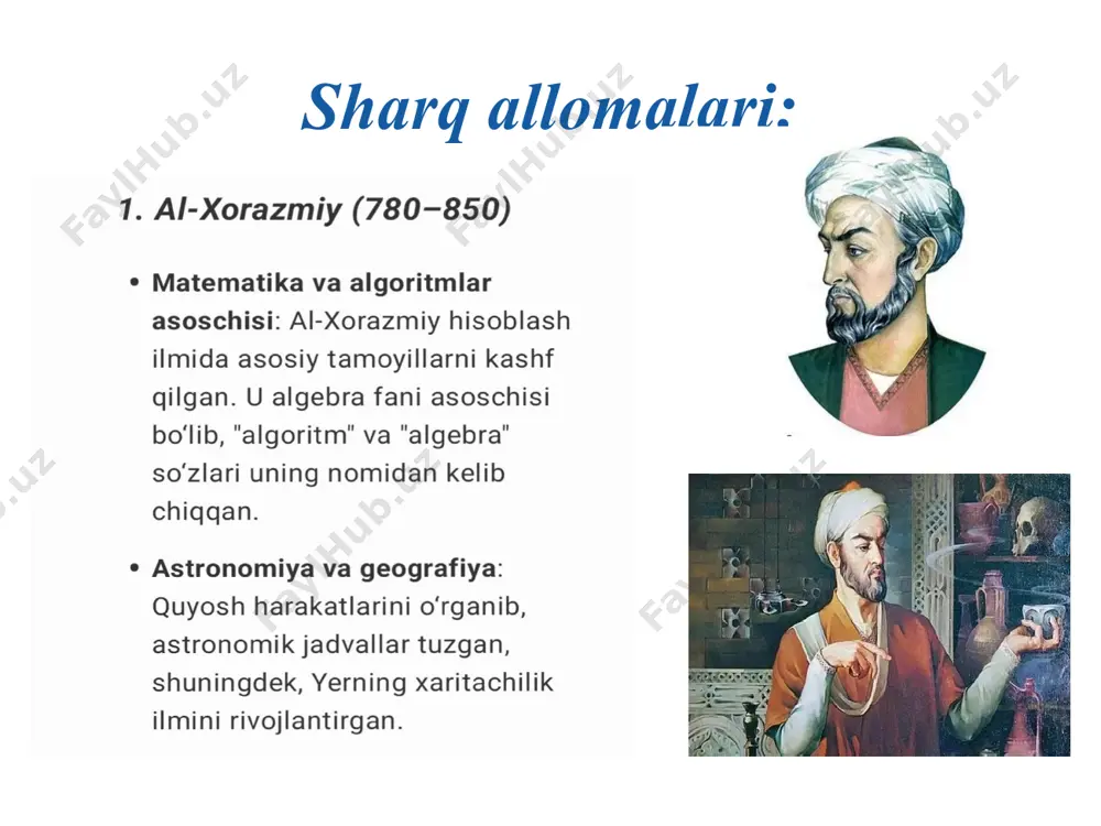 sharq va g‘arb allomalarining kashfiyotlari - Page 3