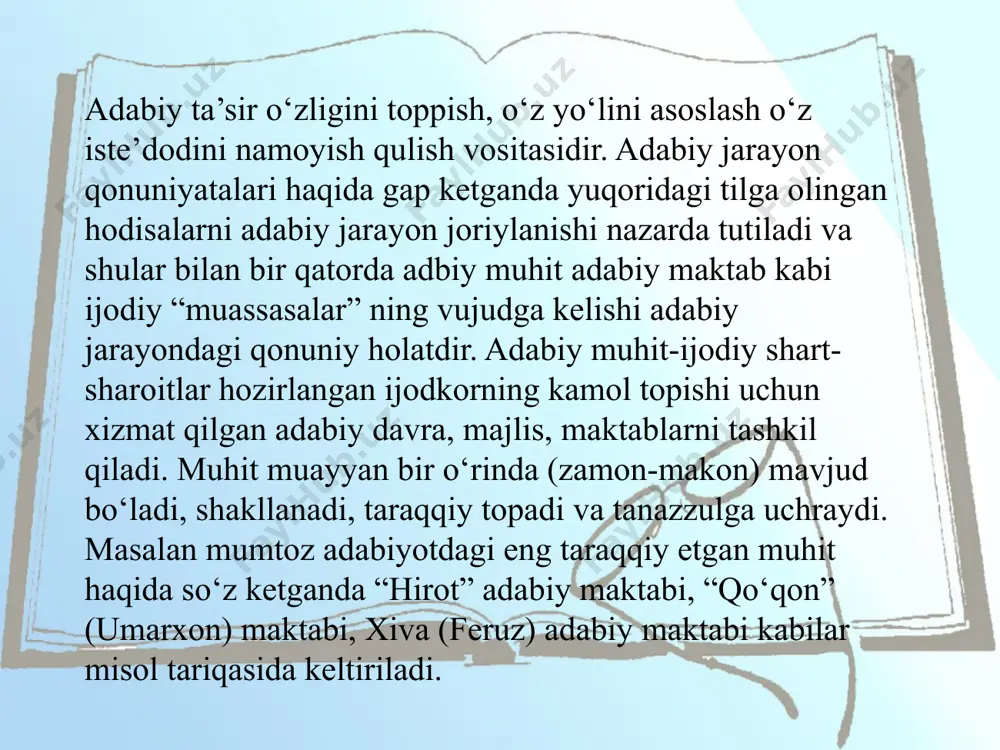 ридан бири –"кўнгил найлари"га бағишланди (1929). ғафур ғуломнинг ҳикоялар тўпламига ёзган тақризи (1932) унинг насрий асарлар таҳлилида ҳам нозик дид эгаси эканини кўрсатди. илк тақризлар ҳ.ёқубовнинг ижодкор табиати ва асардаги хос жиҳатларни аниқ пайқаш қобилиятидан дарак беради. мунаққид ўз ижодида мумтоз ва хх аср ўзбек адабиёти тарихини ўрганиш методологиясини ишлаб чиқишга катта эътибор қаратди. мумтоз адабиёт масалаларини, унинг атоқли вакиллари ижодини илмий тадқиқ этиш ҳам диққат марказига кўча бошлади. ёш олимнинг тадқиқот объекти тобора кенгайиб, илмий савияси чуқурлашиб борди. бунга ишонч ҳосил қилиш учун унинг бобур ва турди, муқимий ҳаёти, ижоди ҳақидаги ишларни эслаш кифоя. 30-йиллар ўрталарида яратган "ғафур ғулом ижодиёти" тадқиқоти ва 50-йиллар аввалида босилган "ғафур ғулом ҳақида танқидий-биографик очерк"(1953) ни қиёслаш санъаткор ижоди олим томонидан мунтазам кузатиб борилганини ҳамда санъаткор ижодидаги такомил мунаққид маҳоратининг ўсувига таъсир кўрсатиб борганига далил бўла олади. олим бу йўналишдаги изланишларини давом эттирди. илмий тадқиқот характеридаги "ғафур ғулом ҳаёти ва ижоди" (1959) номли йирик …
