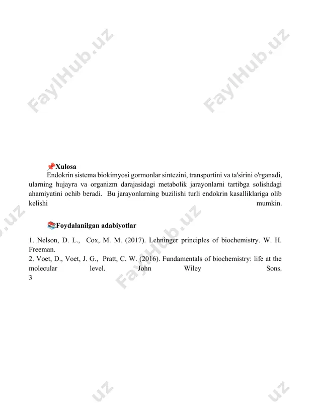 endokrin tizim biokimyosi - Page 5