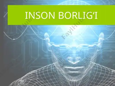 inson borlig'i — PPTX