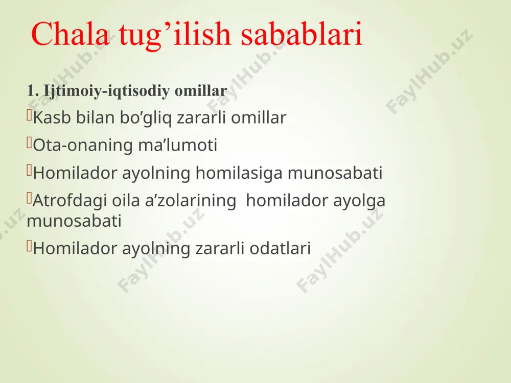 chala tug'ilgan chaqaloqlar - Page 4