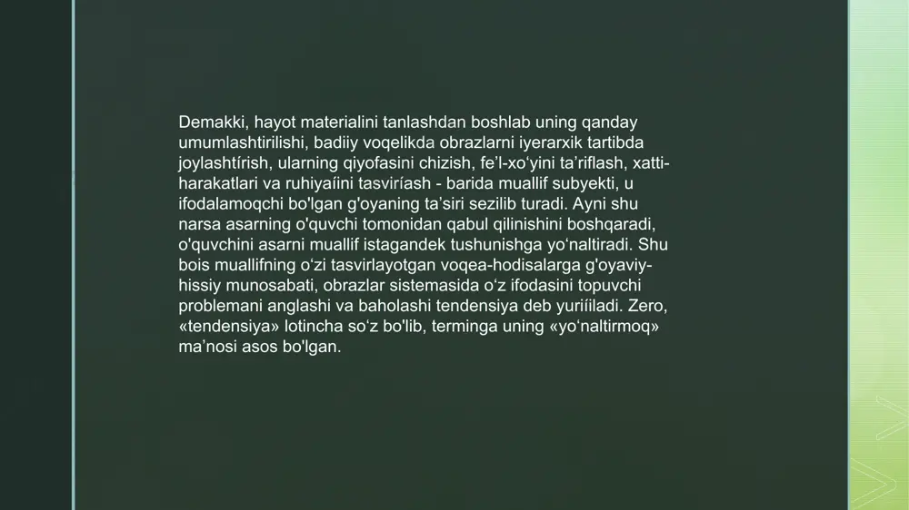 badiiy asar tarkibiga xos xususiyatlar - Page 5