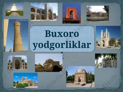 buxoro yodgorliklari — PPTX
