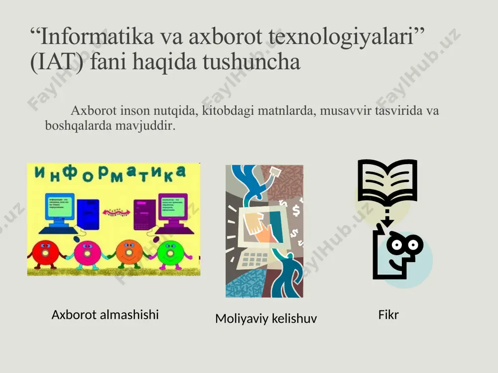 "informatika va axborot texnologiyalari" - Page 5