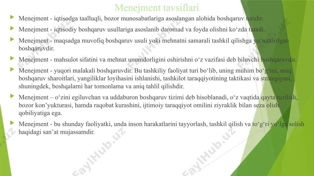 menejmentning umumiy tasnifi - Page 5