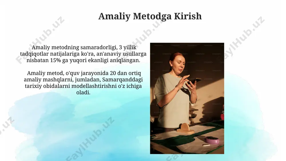 o'g'zaki metodga oid hikoyalar toplash va amaliy metodga oid korgazmalar tayyorlash - Page 4