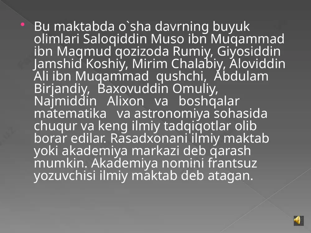ulug`bek observatoriyasi - Page 4