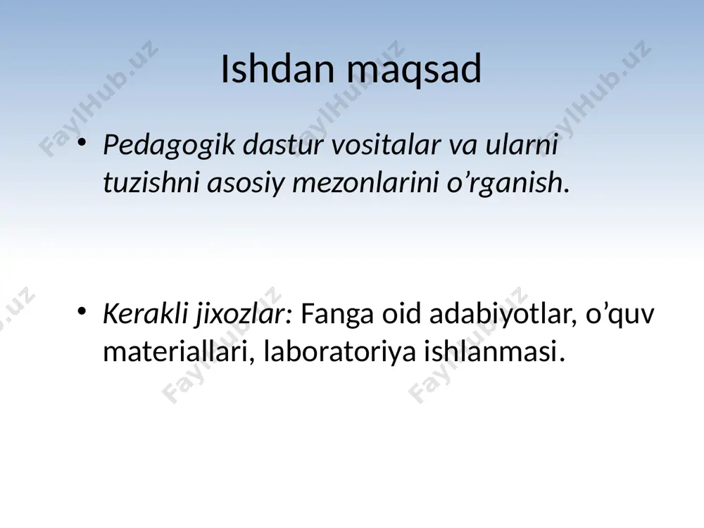 pedagogik dasturiy va sitalarni loyihalashtirish - Page 2
