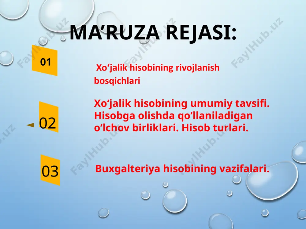 pacholi (1445 – 1517) fransiya maktabi xvii asrdan boshlab buxgalterlik ilmining fransiya maktabi rivojlana boshlagan. fransiya maktabining vakillari italiyalik mualliflar g‘oyalarini rivojlantirib, buxgalterlik ilmining taraqqiyotiga ulkan xissa qo‘shganlar. bular m.toma, a.mendes, e.degranj, j.p.savari, j.b.dyumarshe, ye.leote, a.gilbio va b. yevropada fransiya hukmronlik qilgan davrda hisob sohasida “hisob-bu boshqarish funksiyasi” degan ibora paydo bo‘ldi. anglo amerika maktabi xx asr boshlarida anglo-amerika buxgalteriya maktabi tez rivojlana boshladi. ushbu maktabning vakillari quyidagilardir: i.e.shprut, v.e.paton, d.o.mey, i.harrison, r.antoni, i.fisher, d.skott, r.x.montgomeri germaniya maktabi xx asrning birinchi yarmida germaniya buxgalterlar maktabi ustunlik qila boshlagan. uning yorqin namoyondalari i.f.sher, g.niklish, e.shmalenbax, f.gyugli va b. germaniya maktabida balansshunoslik yo‘nalishi vujudga kelgan, iqtisodiy tahlil rivojlangan, tannarx kalkulyatsiyasi, markzalashgan va markzalashmagan buxgalteriya to‘g‘risida qoidalar shakllangan. rossiya maktabi rossiyada hisob yevropaning buxgalteriya g‘oyalari ta’sirida shakllanadi va rivojlandi. xix asrning birinchi yarmida rossiya maktabida buxgalteriya hisobi fan sifatida barpo bo‘lgan. ushbu maktab k.i.arnold, i.a.axmetov, e.a.mudrov, i.s.vavilov, ye.ye.sivers, shuningdek, e.k.gilde, m.x.jebrak, n.a.blatov, f.v.yezerskiy, …