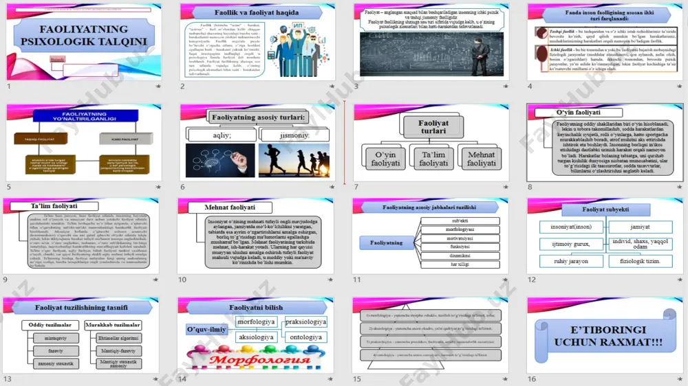 faoliyatning psixologik talqini - Page 2