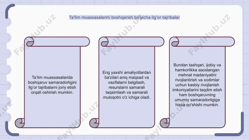 ta’lim muassalarini boshqaruv samaradorligi - Page 5
