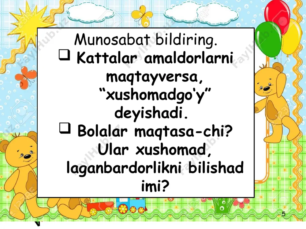 so’roq belgisining ishlatilishi 5-sinf - Page 5
