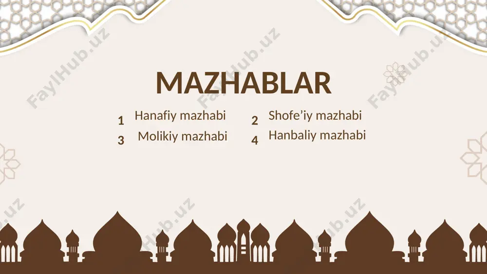 madinada molik ibn anasdan taʼlim olgan. imomi aʼzamning shogirdi muhammad ibn hasan bilan bagʻdodda yaqin muloqotda boʻlib, unga shogird tushgan va shu yerda oʻz mazhabini tuzgan. bir qancha muddat goh iroqda, goh xijozda istiqomat qilgan. 815 yil qohirada muqim turib qolib, shu yerdagi "amr ibn os" jome masjidida fiqhdan dars bergan. shahrining "ar-risola", 7 jildli "al-umm" asarlari islom olamida mashhur va shofiʼiylik ulamolari uchun zarur manba boʻlib xizmat qiladi. u oʻz asarlarida islom huquqini anʼanaviy normalar bilan bogʻlashga intilgan, fiqh asoslariga toʻla taʼrif bergan, ijmoʼdan foydalanishga alohida eʼtibor qaratgan. sh., shuningdek, hadislar toʻplamini tuzgan, hadislarni taqqoslab oʻrganish toʻgʻrisida "ixtilof al-hadis" asarini ham yozgan. sh. qarashlari fiqh masalalari tugal ishlab chiqilishida oʻzining katta taʼsirini koʻrsatdi, bunda uning shogirdlari va izdoshlari ahmad ibn hanbal, dovud az-zohiriy, abu jaʼfar at-tabariy va boshqalarning xizmati katta boʻldi. hanbaliylik ahmad ibn hanbal ibn hilol ibn asad idris ibn abdulloh ibn hayyon ibn abdulloh al-bag‘dodiy — hadis …