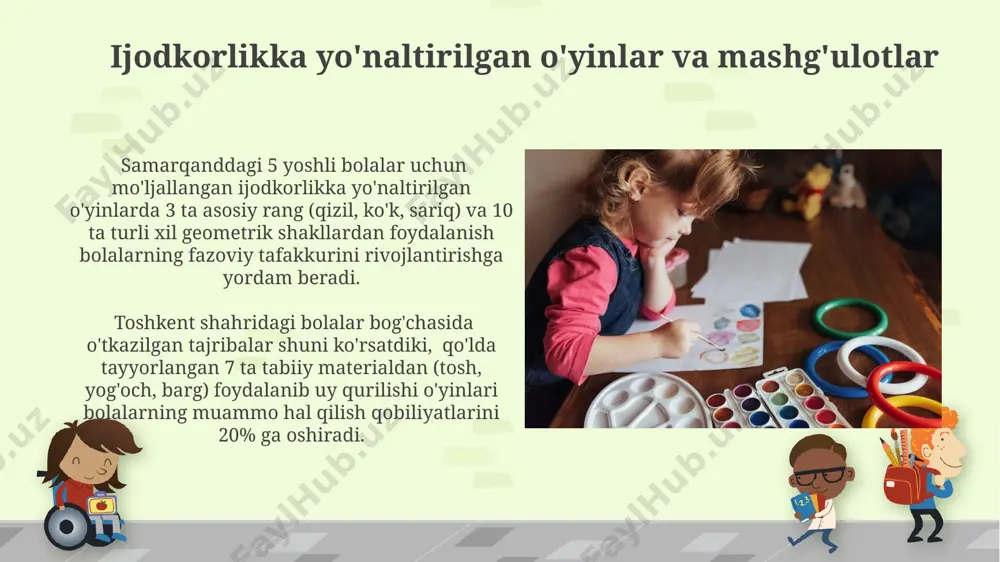 maktabgacha taʼlimda bolalarni ijodiy faoliyatini tashkil qilish texnikasi - Page 4