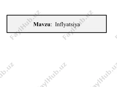 inflyatsiya — PPTX