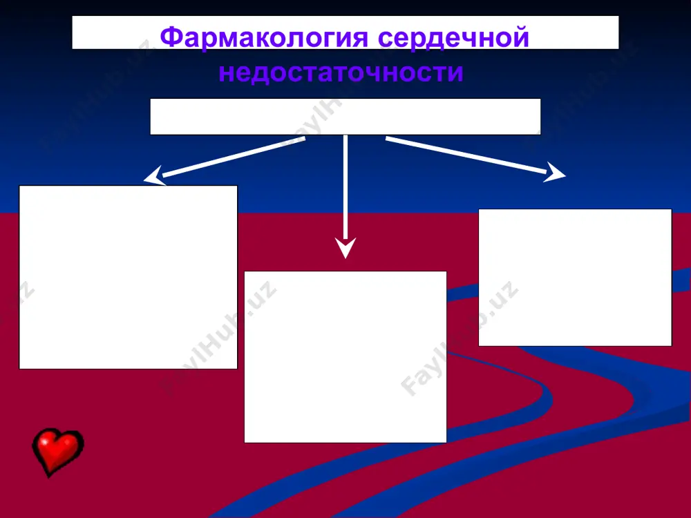 ь 50мг – 3 раза в день эналаприл 2,5 мг – 2 раза в день 10-20 мг 2 раза в день лизиноприл 2,5-5 мг 1 раз в день 20 мг 1 раз в день рамиприл 2,5 мг 1 раз в день 5 мг 2 раза в день или 10 мг в день трандолаприл 1,0 мг 1 раз в день 4 мг 1 раз в день * * антагонисты рецепторов ангиотензина ii в качестве альтернативы иапф при их непереносимости или неэффективности можно использовать ара ii, полностью ( в отличие от иапф) блокирующих эффекты раас. “+” эффекты ара ii при хсн: вазодилятация увеличение почечного кровотока натрийурез снижение секреции альдестерона антипролиферативное действие антифибротическое действие цитопротективное действие в настоящее время у больных с хсн доказан положительный эффект трех представителей ара ii – лосартана (козаар), валсартана (диована), и кандесартана (атаканд) .стартовая доза для вальсартана 20мг/сут. целевая доза 80- 160 мг/сут 2 раза в день. для …