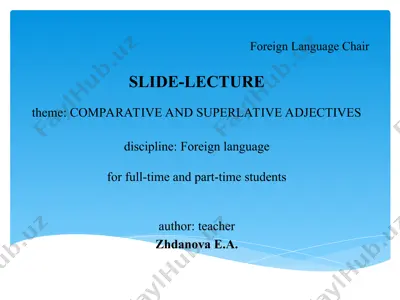 foreign language chair — PPT