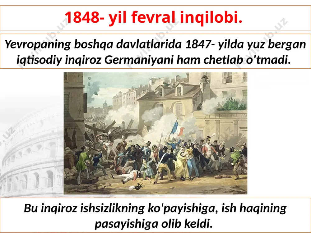 xix asrning 70- yillarigacha bo'lgan davrda germaniya va italiya. 8- sinf - Page 4