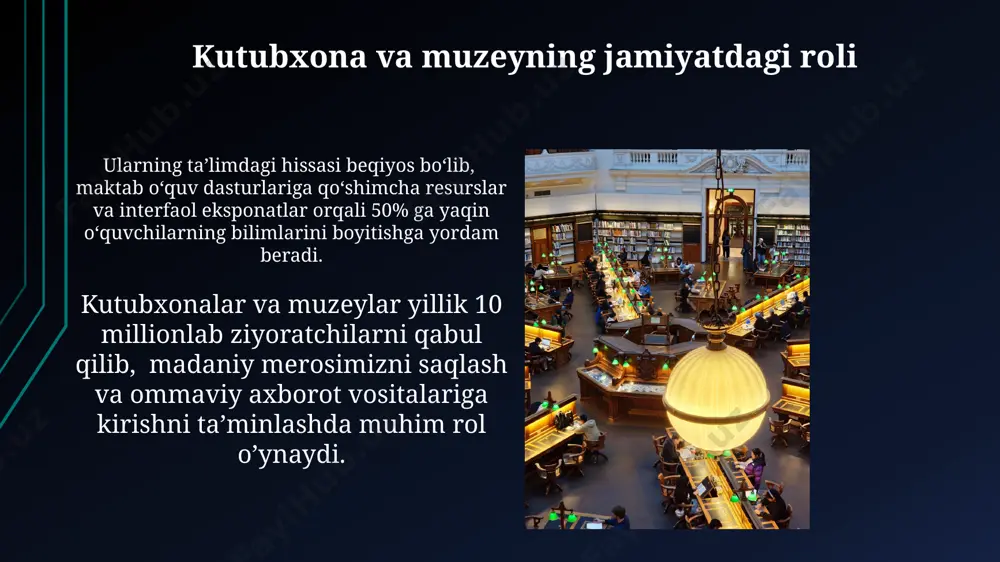 kutubxona va muzey-ta'lim,tarbiya va axborot maskani - Page 3