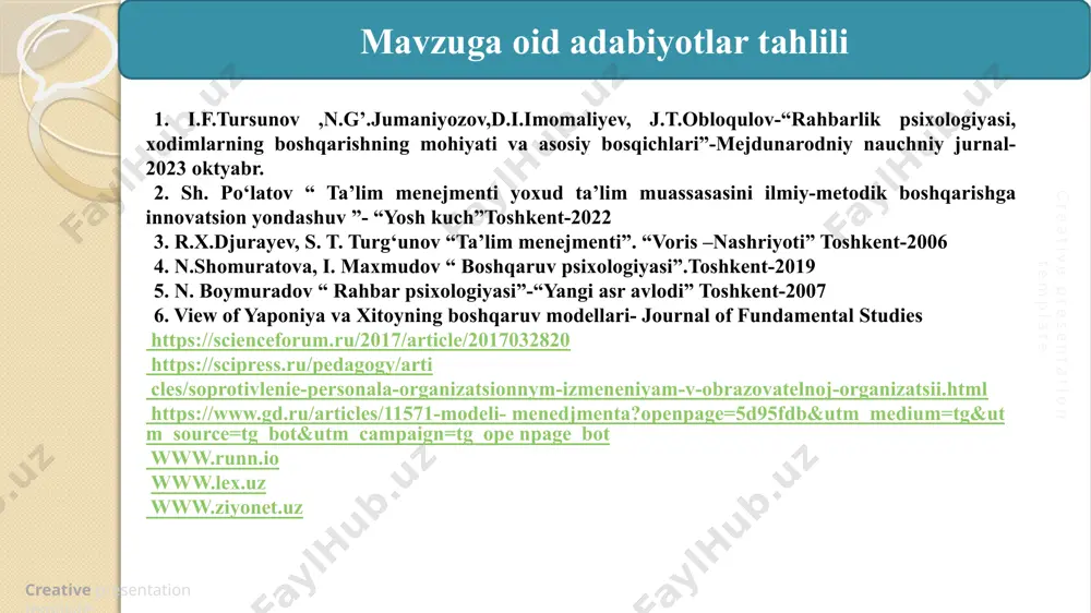 maktabda o’zgarishlarga qarshi bo’lgan xodimlar bilan ishlash - Page 5