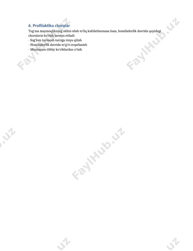 tug'ma maymoqlik haqida ma'lumot - Page 2