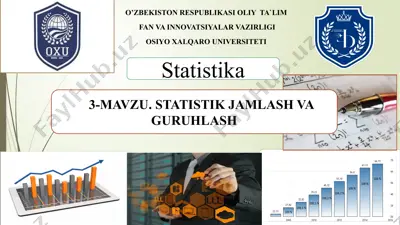 statistika — PPTX