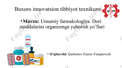 buxoro innovatsion tibbiyot texnikumi — PPTX