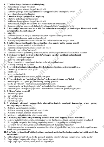 moliyaviy-xo‘jalik faoliyatlar — DOCX
