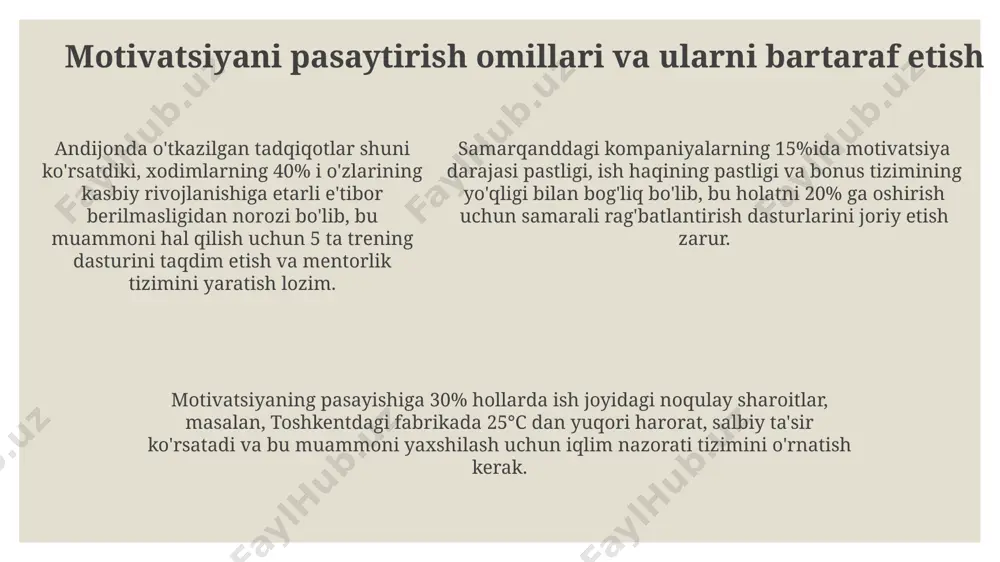 motivatsiya va uni boshqarish usullari - Page 5