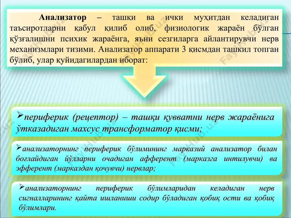нинг барчаси шу эшик орқали ўтиб киради» деган фикрлари унинг аҳамиятини билдиради. ихтиёрсиз диққат деб тўсатдан таъсир қилган бирор сабаб туфайли бизнинг ҳоҳишимиздан ташқари ҳосил бўладиган диққатга айтилади. диққатнинг қуйидаги турлари мавжуд: ихтиёрий диққат деб, олдиндан белгиланган қатъий бир мақсад асосида ва онгли равишда диққатимизни маълум бир нарса ва ҳодисаларга қаратишимизга айтилади. ихтиёрийдан сўнгги диққат агар мақсадга қаратилган фаолиятда шахс учун диққатнинг ихтиёрий тўпланганидаги каби фақат фаолият натижаси эмас, балки унинг мазмуни ва жараённинг ўзи қизиқарли ва аҳамиятли бўлан диққатга айтилади. диққат хусусиятлари қуйидагилардан иборат: диққатнинг кучи ва барқарорлиги; диққатнинг кўлами; диққатнинг бўлинувчанлиги ; диққатнинг кўчувчанлиги. хотира биз илгари идрок қилган, бошдан кечирган ва бажарган ишларимизни ёдда сақлаш, кейинчалик уларни эслаш ёки хотирлаш жараёнидир. профессор э.ғозиев томонидан хотира тушунчасига қуйидагича таъриф берилади. «хотира атроф-муҳитдаги воқелик (нарса)ни бевосита ва билвосита, ихтиёрий ва ихтиёрсиз равишда, пассив ва фаол ҳолда, репродуктив ва продуктив тарзда, вербал ва новербал шаклда, мантиқий ва механик йўл билан …