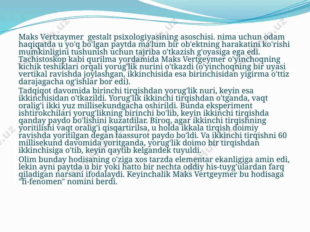 geshtalt psixologiyasining mazmun mohiyati - Page 4