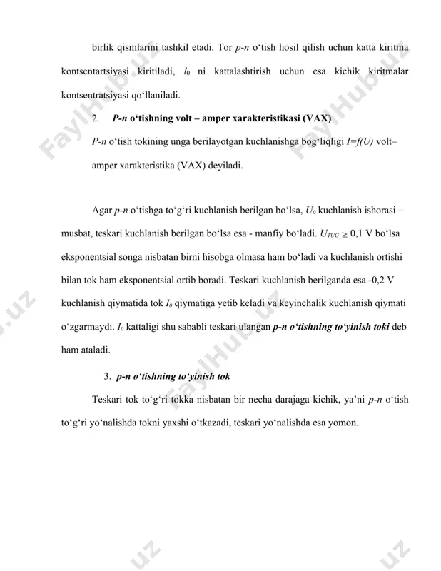 p-n o’tish xususiyatlari - Page 5