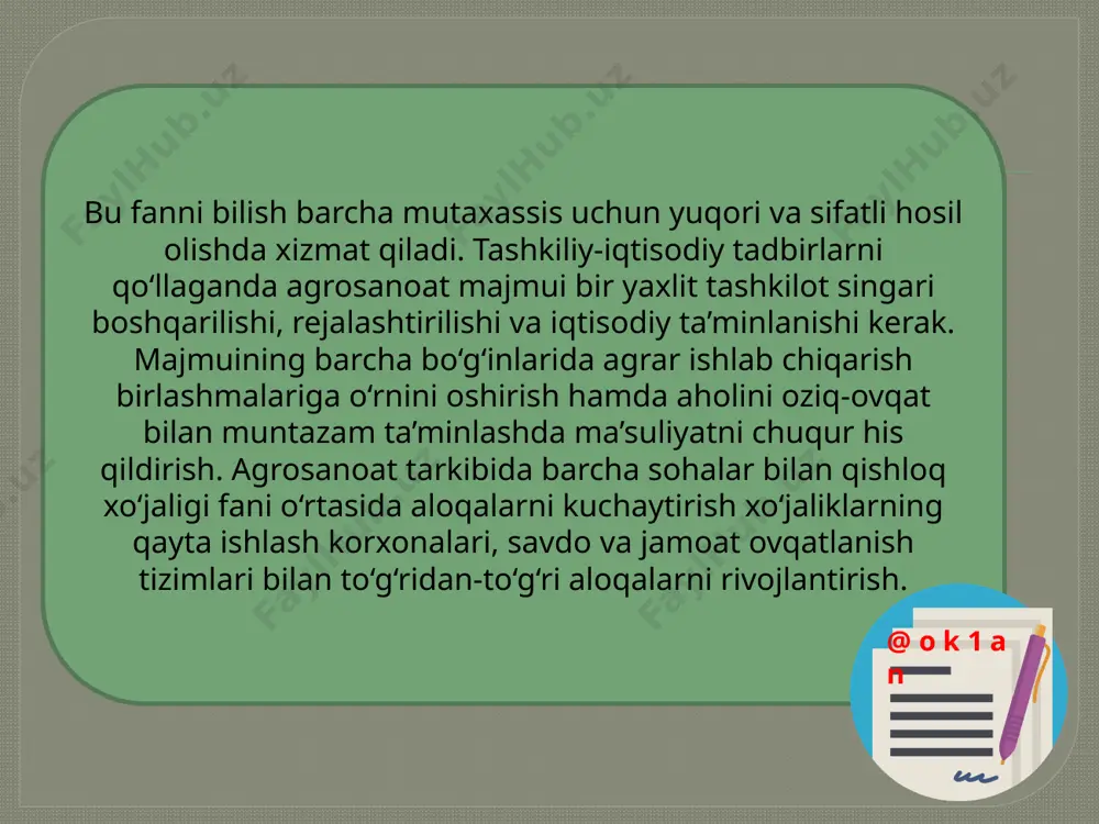 qishloq xo‘jalik mahsulotlari saqlash va dastlabki ishlov berish - Page 5