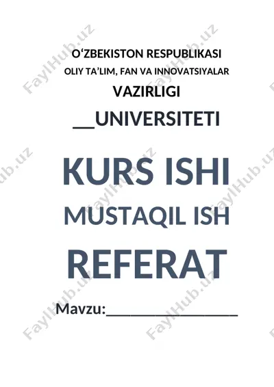 animatsion dasturlar haqida umumiy ma’lumot — DOCX
