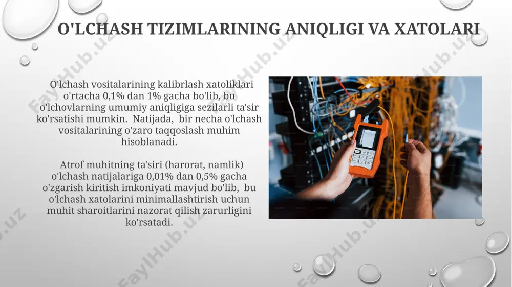 elektr o'lchov asboblarini sistemalarini aniqlashni o'rganish - Page 4