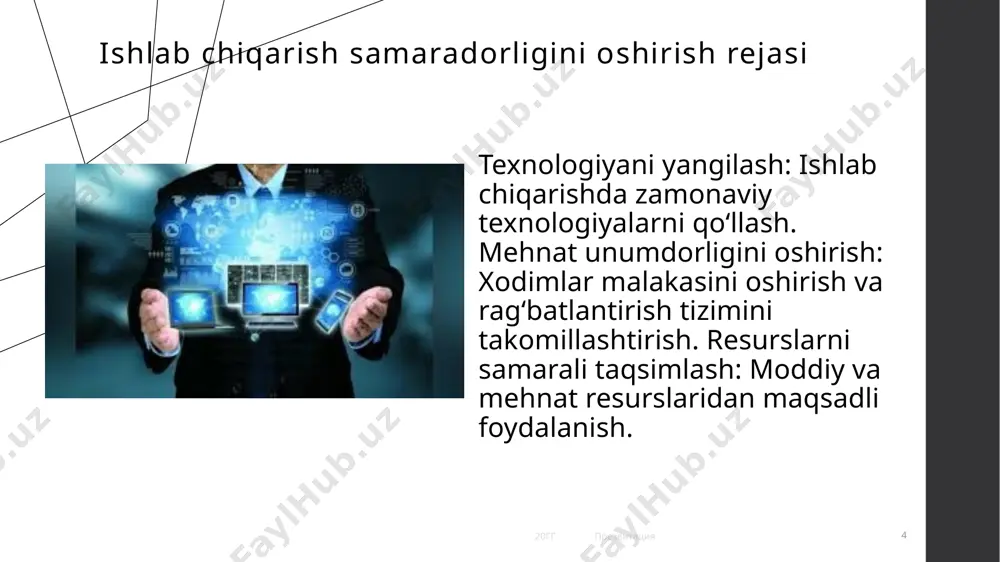 moliyaviy ko‘rsatkichlarni yaxshilash rejasi - Page 4