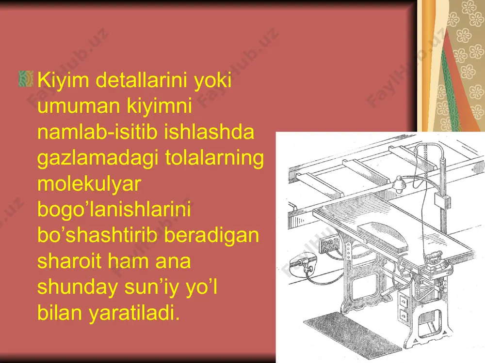 tikuvchilik buyumlаrini nаmlаb-isitib ishlаsh - Page 4