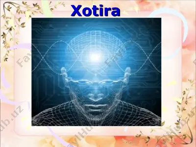 xotira 2 — PPT