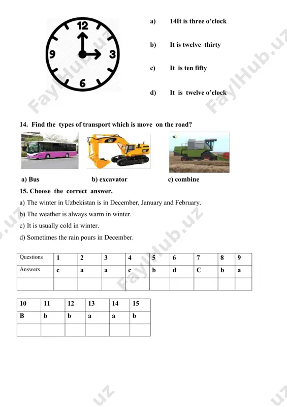 rasmli ingiliz tili testları - Page 3
