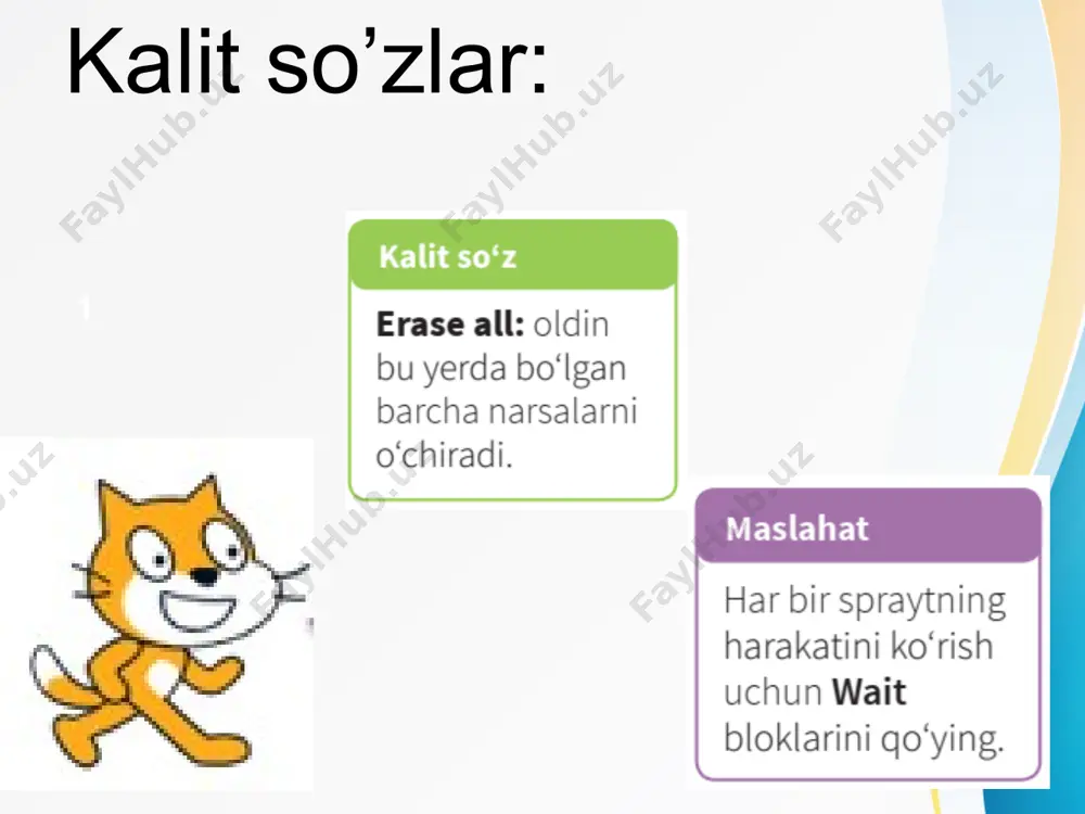 scratch dasturida pen uskunasidan foydalanish - Page 3
