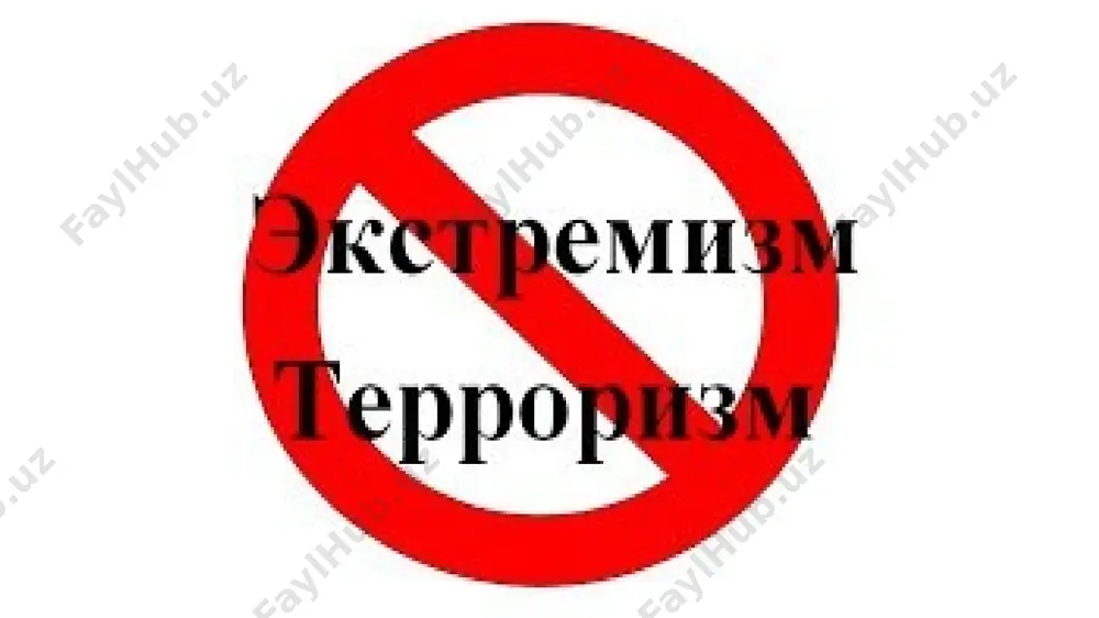 ekstremizm va terrorism - Page 2