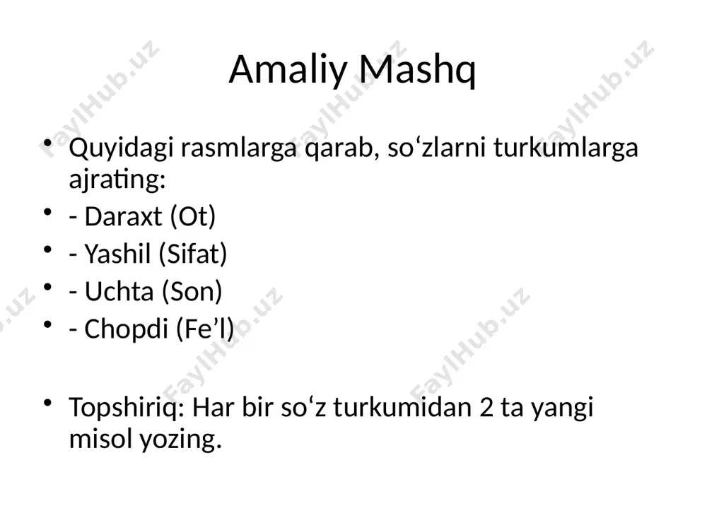 o'zbek tilidagi so’z turkumlari - Page 5