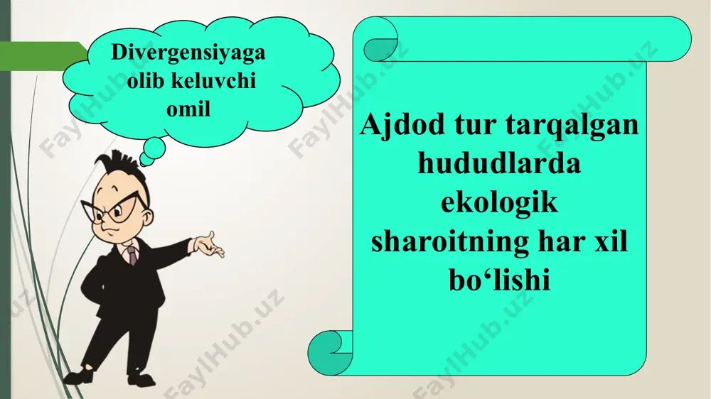 evolutsion o‘zgarishlarning tiplari - Page 4