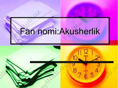 akusherlik — PPT