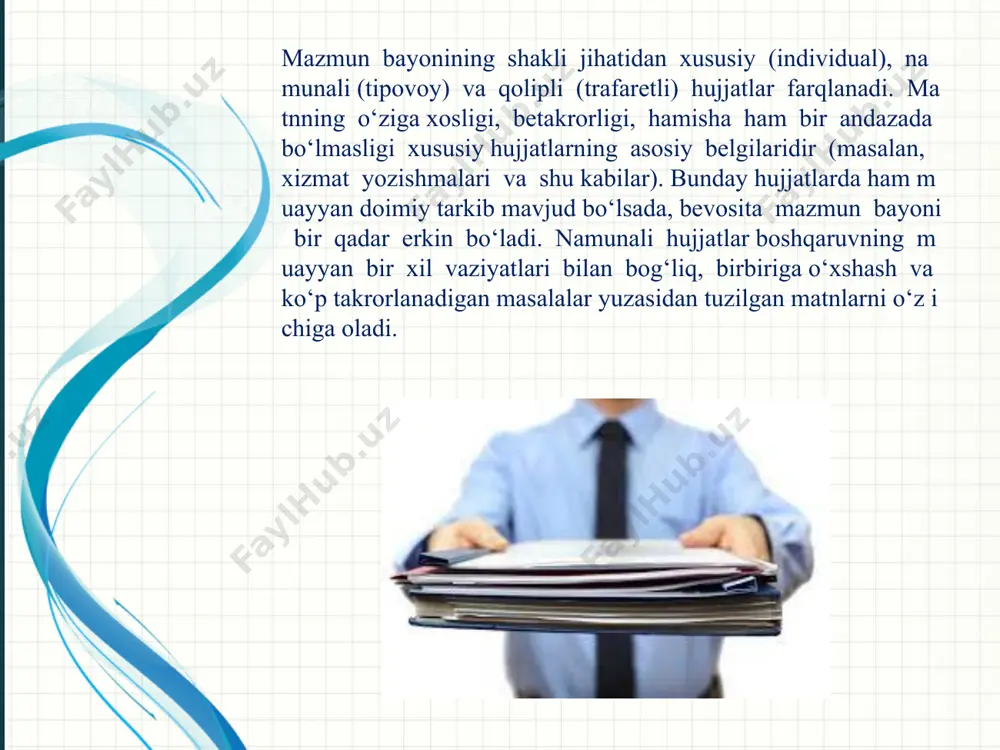 qolipli namunali va individual hujjatlar - Page 5