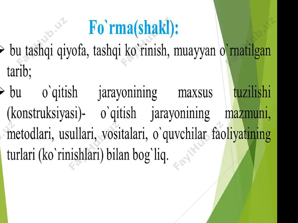 boshlang'ich ta'lim data o'linish usullari va turkullari - Page 5