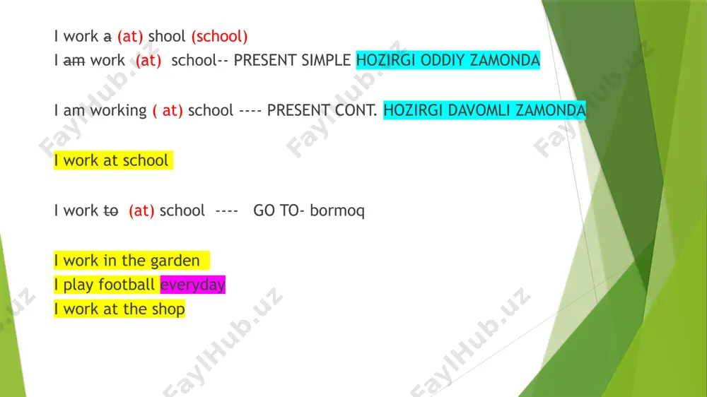 present perfect online lesson 1 - Page 2