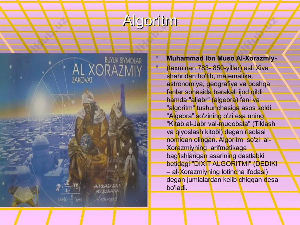 algoritm turlari, xossalari, berilish usullari. algoritm blok sxema shaklida berilish usuli - Page 3