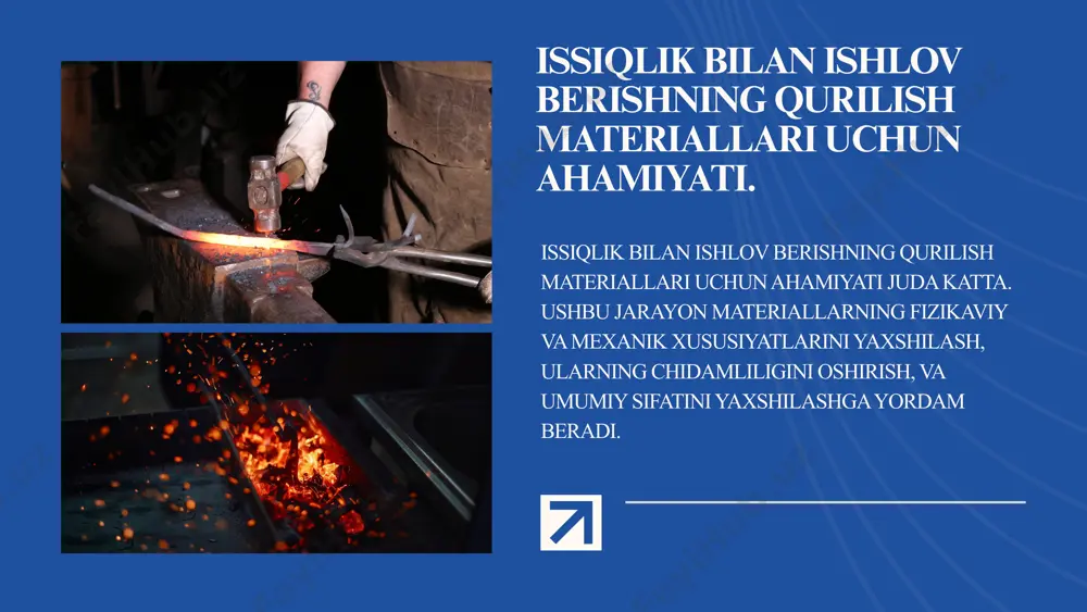 issiqlik bilan ishlov beriladigan qurilish materiallari - Page 3