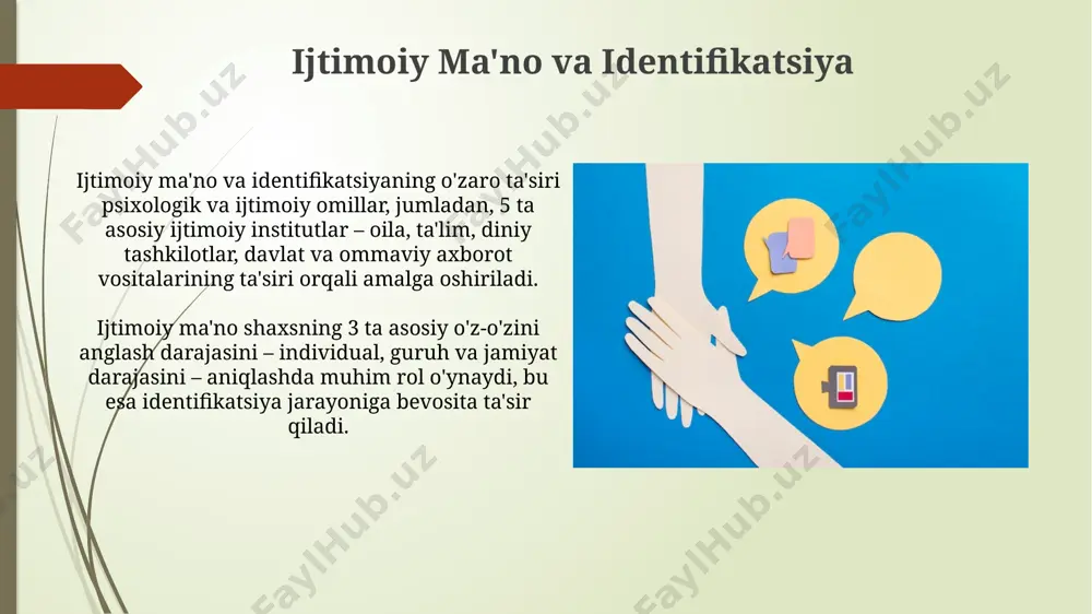 ijtimoiy ma'noni shakillantirish omillari - Page 4